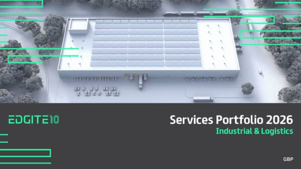 Cover of Edgite Industrial & Logistics Services Portfolio 2026.